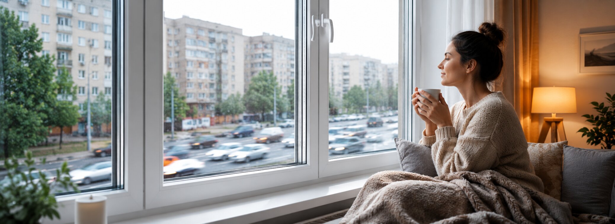 Как снизить шум с улицы с помощью пластиковых окон